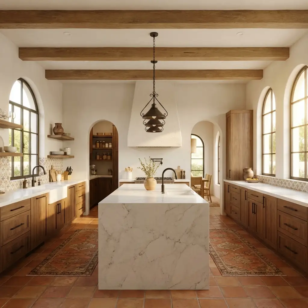 Modern Spanish Style Kitchen Remodeling in Corona, CA 92883 Modern Spanish Style Kitchen Remodeling in Corona, CA 92883